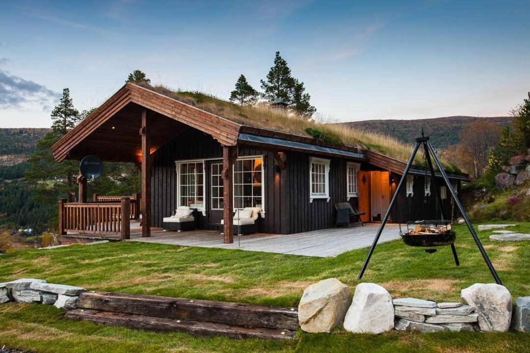 Luxury Cabin In The Mountains With All Facileties Sonstebo Exteriör bild