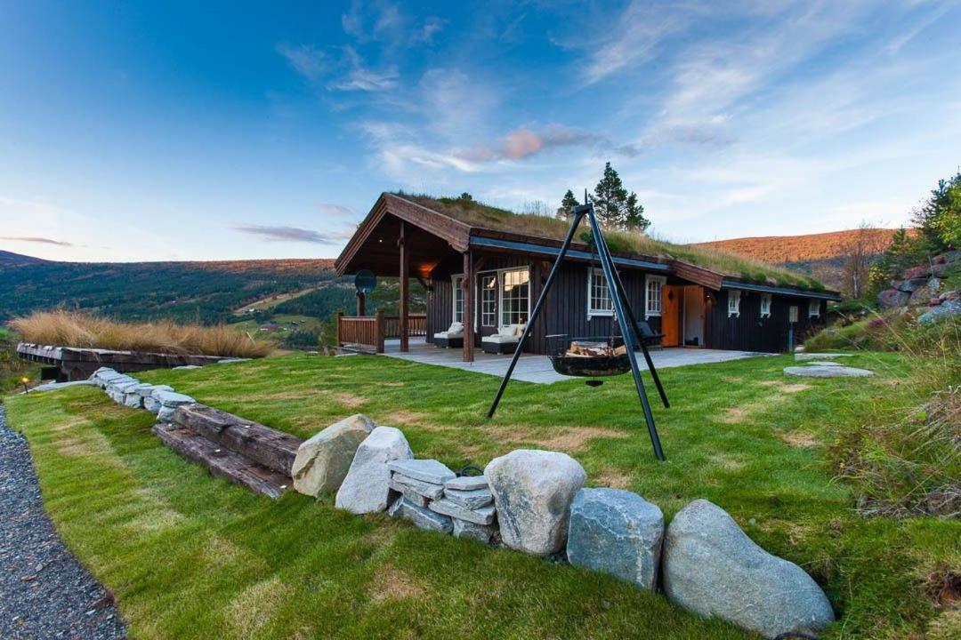 Luxury Cabin In The Mountains With All Facileties Sonstebo Exteriör bild