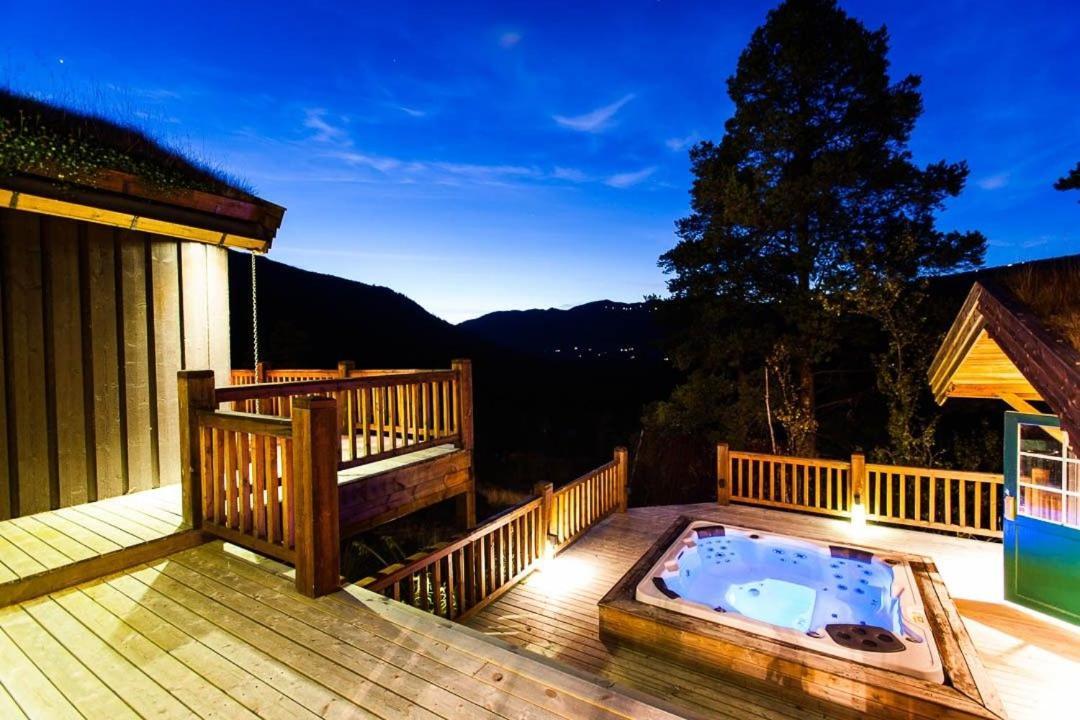 Luxury Cabin In The Mountains With All Facileties Sonstebo Exteriör bild