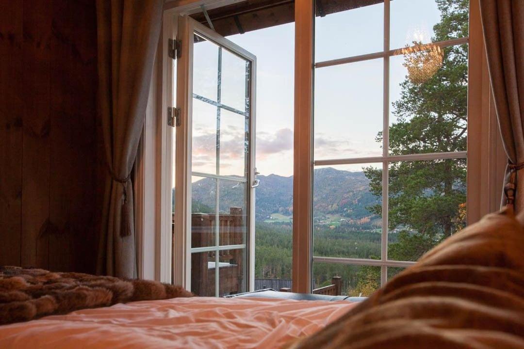Luxury Cabin In The Mountains With All Facileties Sonstebo Exteriör bild