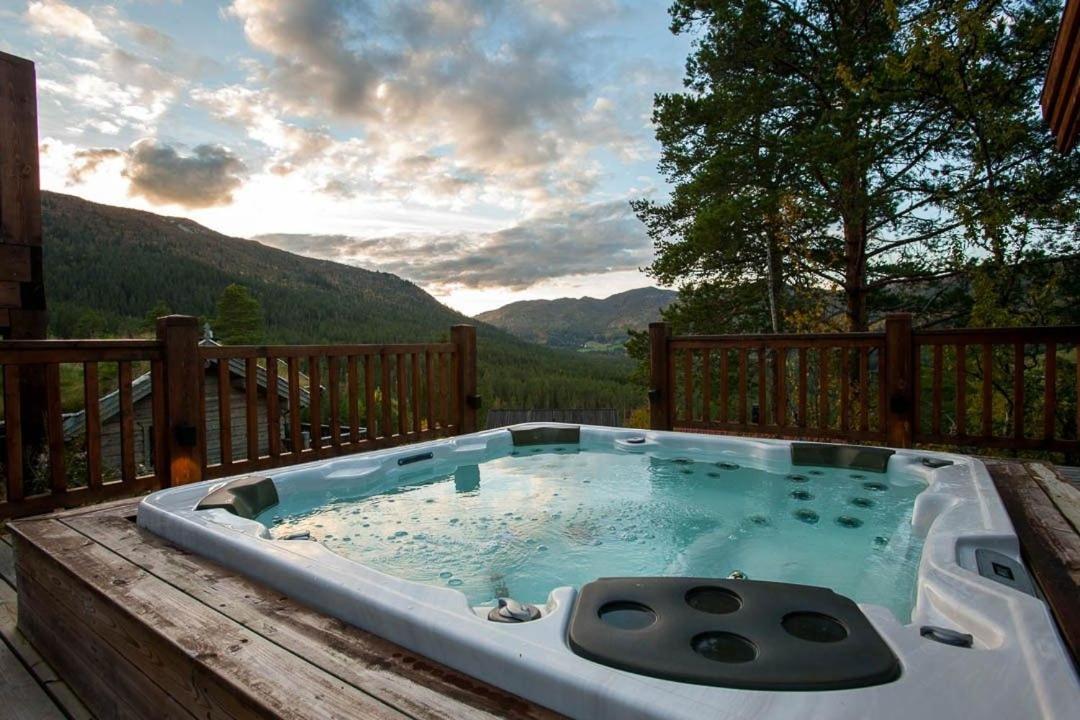 Luxury Cabin In The Mountains With All Facileties Sonstebo Exteriör bild