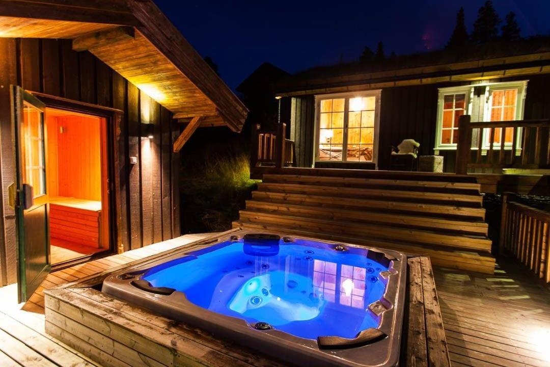 Luxury Cabin In The Mountains With All Facileties Sonstebo Exteriör bild