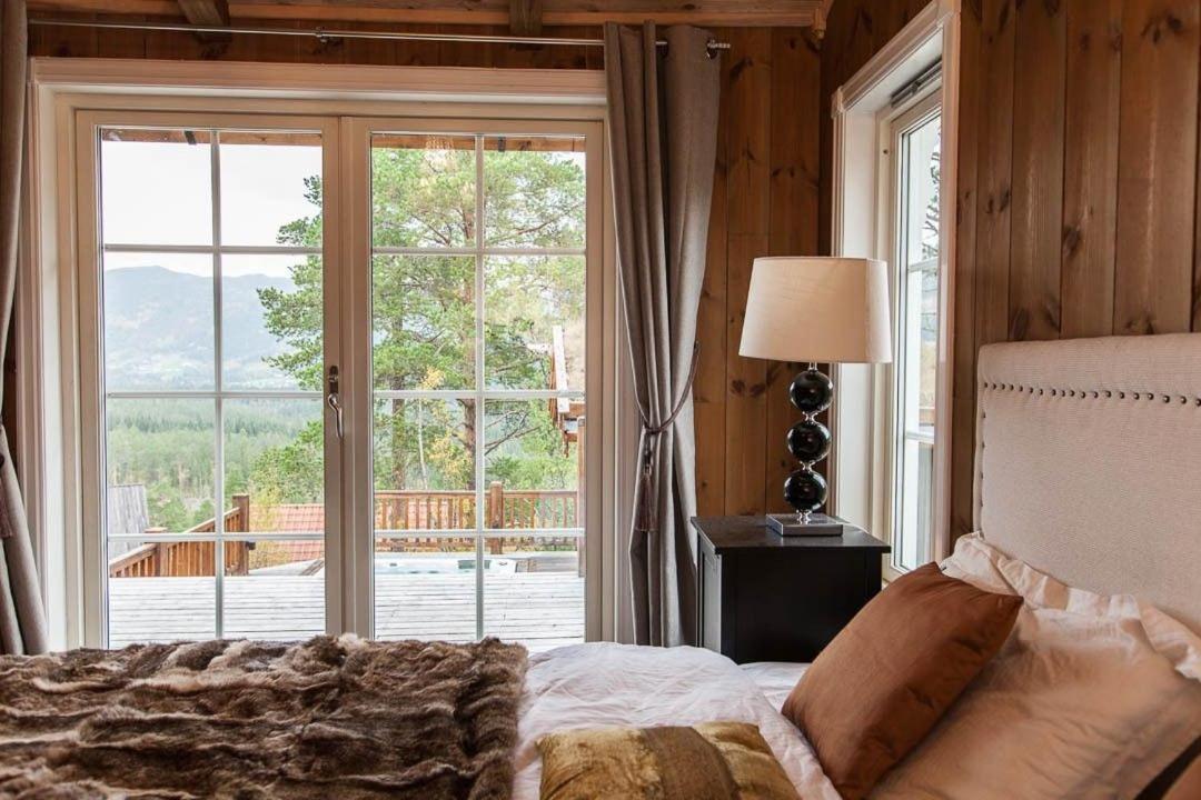 Luxury Cabin In The Mountains With All Facileties Sonstebo Exteriör bild