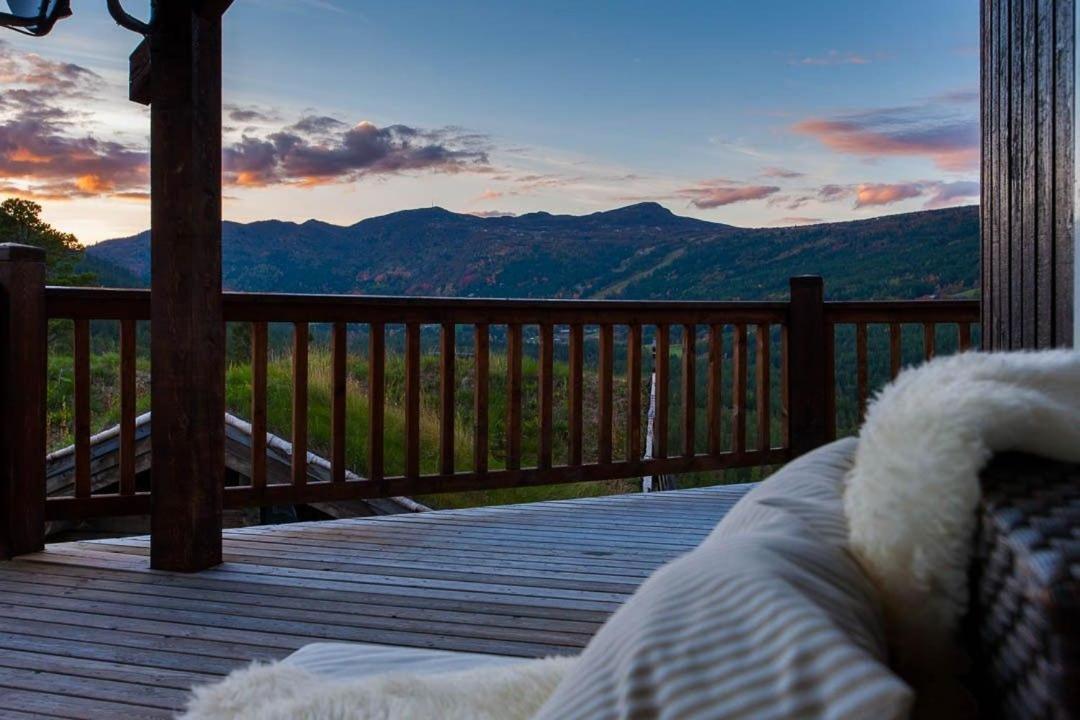 Luxury Cabin In The Mountains With All Facileties Sonstebo Exteriör bild